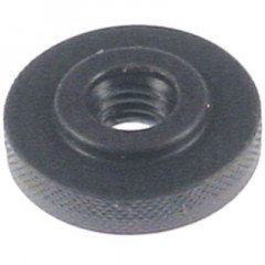 Гайка с накаткой резьба M10x1,5 пластмасса ø 30мм В 10мм для ополаскивателя-коромысла