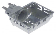 Патрон для лампы цоколь E14 мм 55x70мм присоединение плоский штекер 6,3 мм