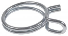 Хомут проволочный сталь оцинкованная ø 31,8-33,4мм ø проволоки 28мм кол-во в уп-вке 20штук