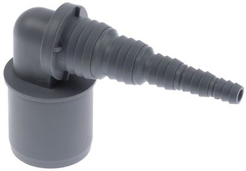 Штуцер шланговый DN40 полипропилен изогнут. для шланга ID 8/10/13/19/25мм