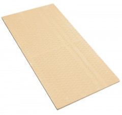 Камень шамотный В 15мм Д 1045мм Ш 520мм монтаж. поз-ция сверху