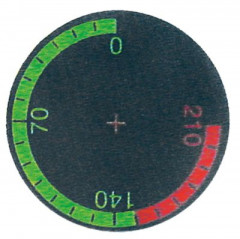 Маркировка регулировочной ручки термостат темп. макс. 210°C