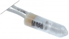 Лампочка сигнальная ø 8мм 240В оранжев. длина провода 290мм