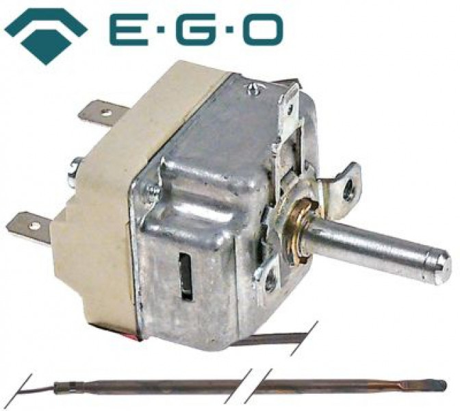 Термостат темп. макс. 400°C 1-полярн. 1NO ø датчик 39мм Д датчик 163мм