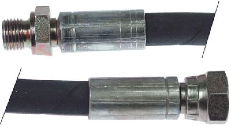 Шланг гидравлический Д1 ø 1/4"мм Д2 ø 1/4"мм Д 450мм