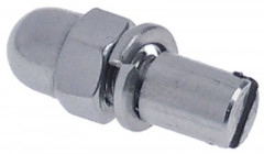 Палец резбовой резьба M5 ø 6мм Д 8мм с гайкой