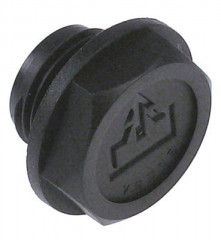 Заглушка резьбовая резьба 1/2" пластмасса