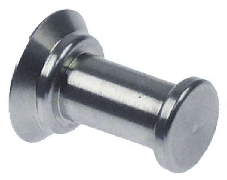 Держатель резьба M6 CNS внеш. ø 10мм Д 25мм старый/новый для посудной кассеты