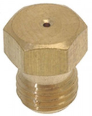 Жиклёр резьба M6x0,75 Д 9мм ø отверстия 7мм ширина зева ключа 7