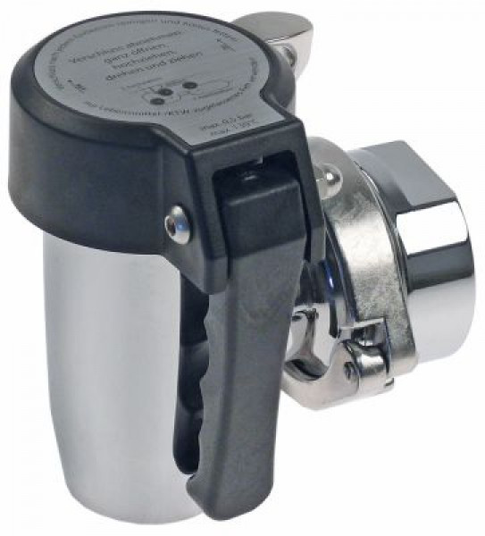 Кран опорожнения хромированная латунь  уплотнит. кольцо круглого сечения уплотняющ.