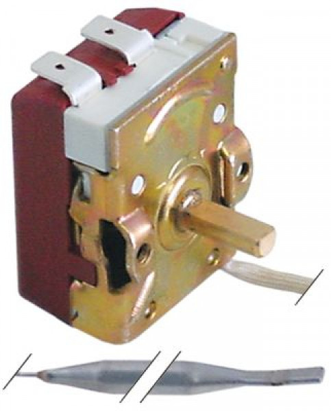 Термостат темп. макс. 170°C 1-полярн. 1NO 16А ø датчик 6мм Д датчик 75мм