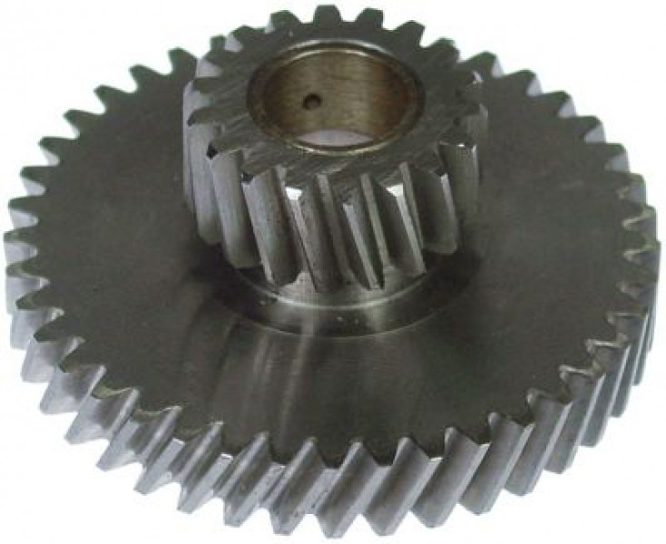 Зубчатое колесо ø 32/70мм Ш 30мм двойн. гнездо для оси ø 15мм зубчики 18/41 деление -