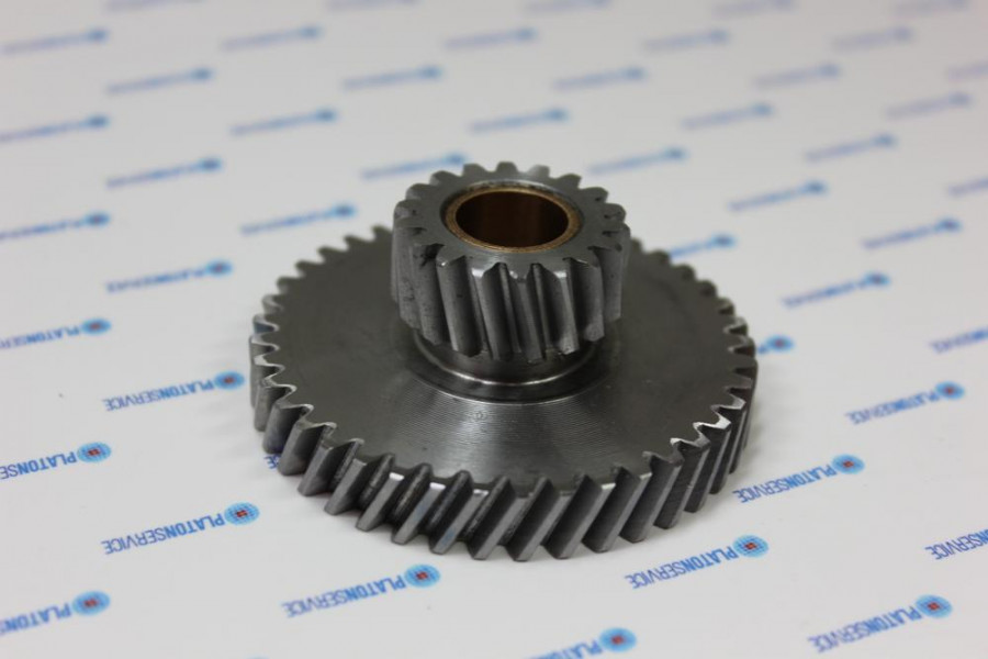 Зубчатое колесо ø 32/70мм Ш 30мм двойн. гнездо для оси ø 15мм зубчики 18/41 деление   -