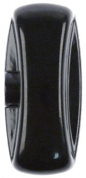 Рукоятка регулировочная  - ø 54x24мм ø ось 85мм срез сверху подходит для GARLAND чёрн.