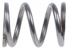 Пружина сжатия ø 12мм Д 17мм ø проволоки 15мм кофемашина пароотводная трубка