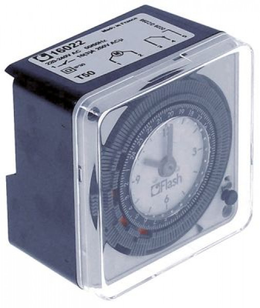 Таймер тип 16022 интервал оттаивания 1-96 за 24 ч время DEF 15мин замедление вентилятора  -мин 230В