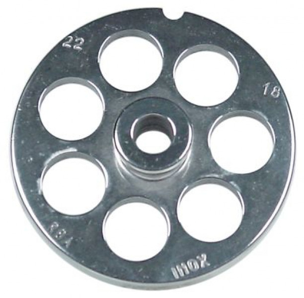 Диск с отверстиями нержавеющая сталь ø 82мм ø отверстия 18мм размер 22 со ступицей
