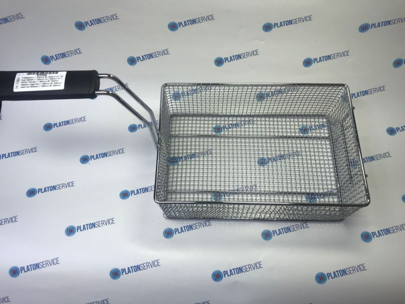 Ёмкость сетчатая для фритюрницы Ш1 200мм Д1  300мм В1 100мм подходит для LOTUS Д2 375мм В2 162мм