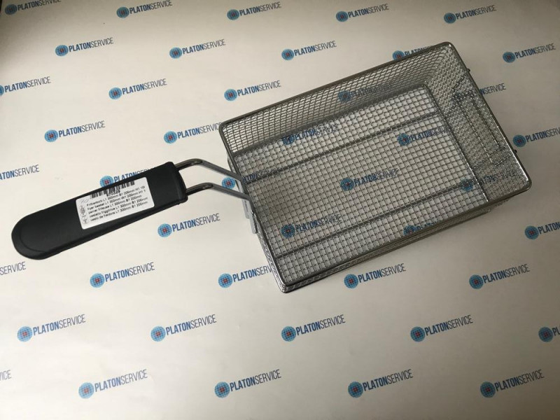 Ёмкость сетчатая для фритюрницы Ш1 200мм Д1  300мм В1 100мм подходит для LOTUS Д2 375мм В2 162мм