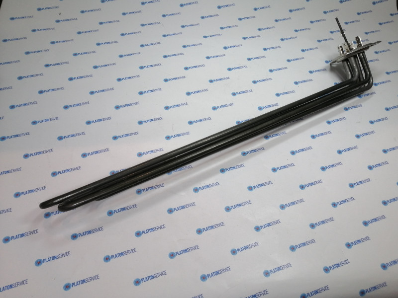 Элемент нагревательный  15000Вт 230В Д 580мм В1 39мм В2 34мм фланец с 3мя отверстиями