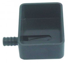 Поддон  В 36мм Д 105мм Ш 75мм ø шланга 17мм резьба крепления M6