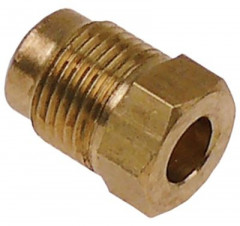 Накидной винт резьба M12x1 латунь ширина зева ключа 12 ø датчика макс. 6мм