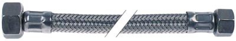 Шланг гибкий оплётка из хромоникелевой стали прям.-прям. DN8 Д 740мм соединения 3/8" -1/2"