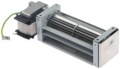 Вентилятор с поперечным потоком 14Вт мотор слева ø валка 30мм Д валка 135мм присоединение F6,3