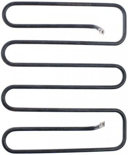 Элемент нагревательный  1100Вт 230В Д 245мм труба ø  65мм В 35мм Ш 205мм