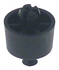 Ножка приборная пластмасса ø 20мм В 12мм ø монтажный 75мм общая высота 18мм