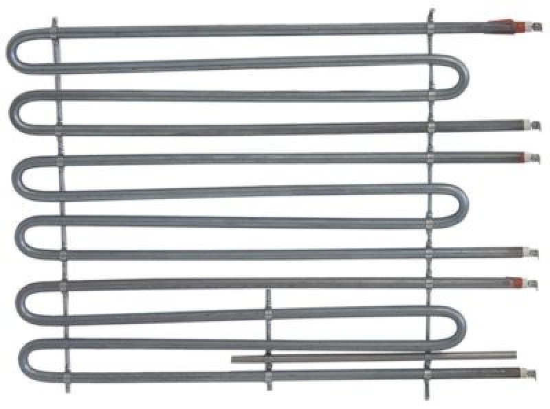 Элемент нагревательный  1500Вт 230В Д 384мм присоединение плоский штекер 6,3 мм труба ø  85мм