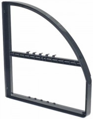 Деталь боковая пластмасса В 450мм Ш 34мм монтаж. поз-ция справа для витрины