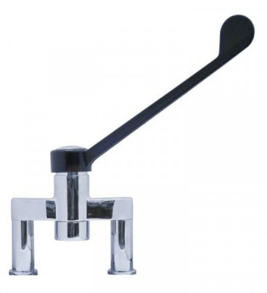 Кран-смеситель однорычажный двухчастный присоединение 3/4"