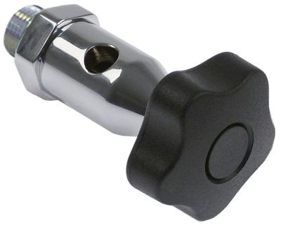 Аэратор и клапан для выпуска воздуха резьба 3/8″ внешн. резьба хромированн. Д 86мм