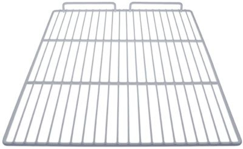 Решётка  Ш 530мм Г 650мм В 40мм сталь с пластиковым покрытием бел.