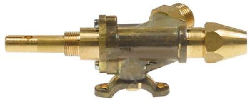 Кран газовый МЖ 0мм вход для газа фланец трубы выход для газа M16x1,25