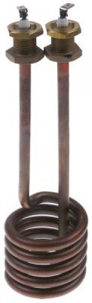 Элемент нагревательный 1250Вт 230В Ш1 48мм В1 135мм В2 65мм крепление с 2-мя отверстиями