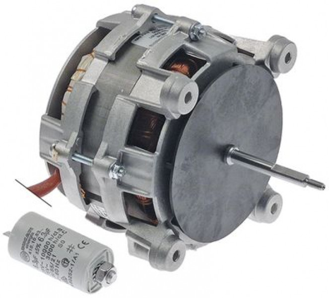 Мотор вентилятора 200-230В 2кВт 50/60Гц 2800/3400об/мин Д1 100мм Д1 ø 110мм ск-сти 2