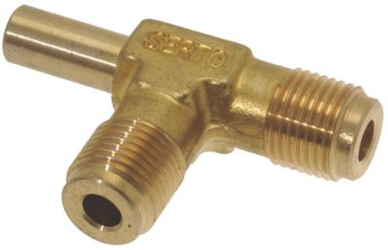 RACCORDO A "T" 1/8" x 1/8" x ø 6 mm