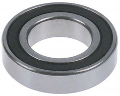 Подшипник шариковый с глубоким жёлобом тип 6006-2RS ø вала 30мм внеш. ø 55мм Ш 13мм