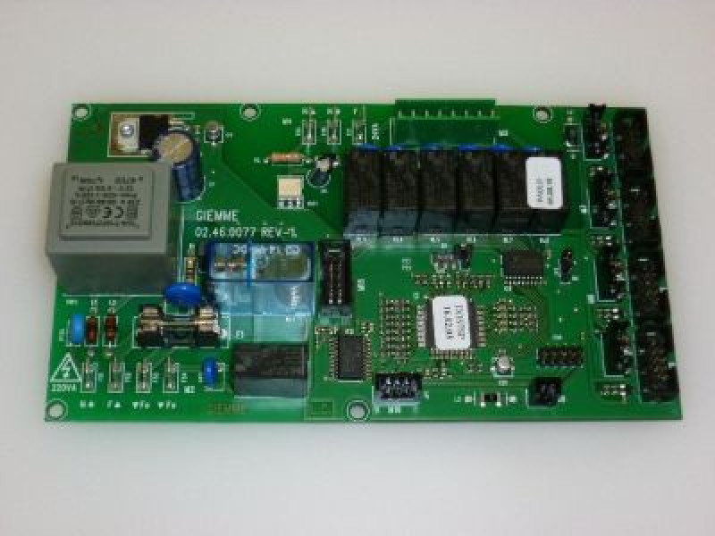 CENTRALINA DOSATURA 4 GRUPPI dimensioni 177x100 mm