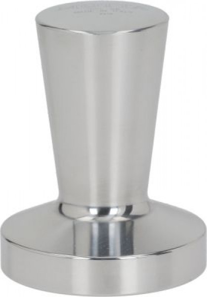 POLISHED ALUMINIUM TAMPER ø 58 mm flat pressing area