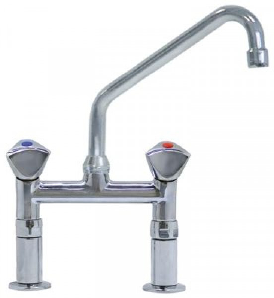 Кран-смеситель двухчастный GEV GASTROTOP CLASSIC арматура два отверстия верхняя часть крана