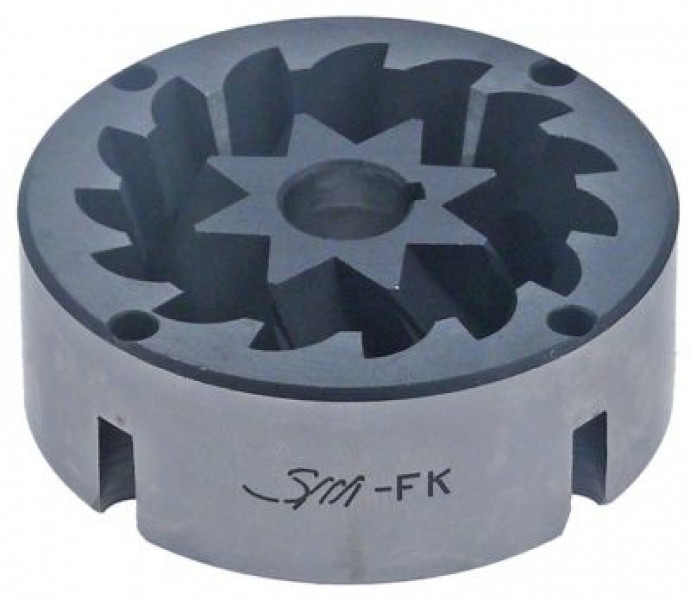 Два диска мельничных В 25мм Д1 ø 68мм Д2 ø 49мм ø ось 13мм с прорезью подходит для SAN MARCO