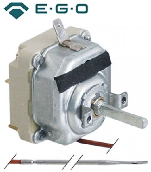Термостат темп. макс. 300°C 3-полярн. 3NO 16А ø датчик 3мм Д датчик 219мм