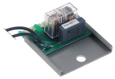 Плата печатная длина провода 220мм с реле