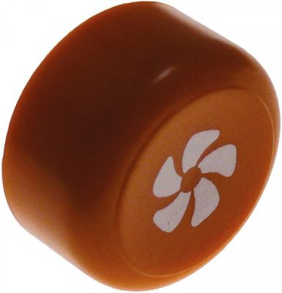 Выключатель нажимной кнопочный оранжев. ø 23мм цикл