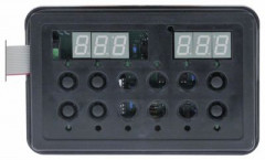 Плата печатная клавиатурная В 25мм Д 155мм Ш 100мм с дисплеем кнопки 6 посудомоечная машина