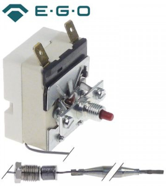 Термостат защитный темп. выкл. 234°C 1-полярн. 1NC 16А ø датчик 6мм Д датчик 98мм