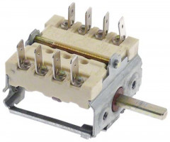 Выключатель кулачковый 16А последовательность включения 1-0-2 ø ось 6x4,6мм